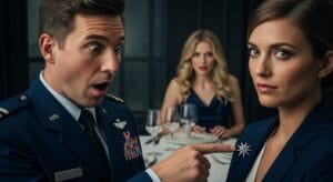 Lindsay Overwatch revenge story, military secret reveal, toxic sister, Bryce Carter pilot, Guardian Star pin, engagement dinner disaster, pro revenge
